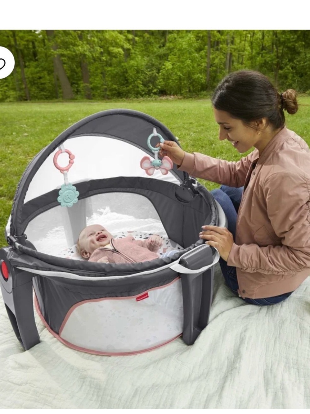 Fisher-Price On-the-Go Infant Dome Portable Bassinet - Picture 9 of 9